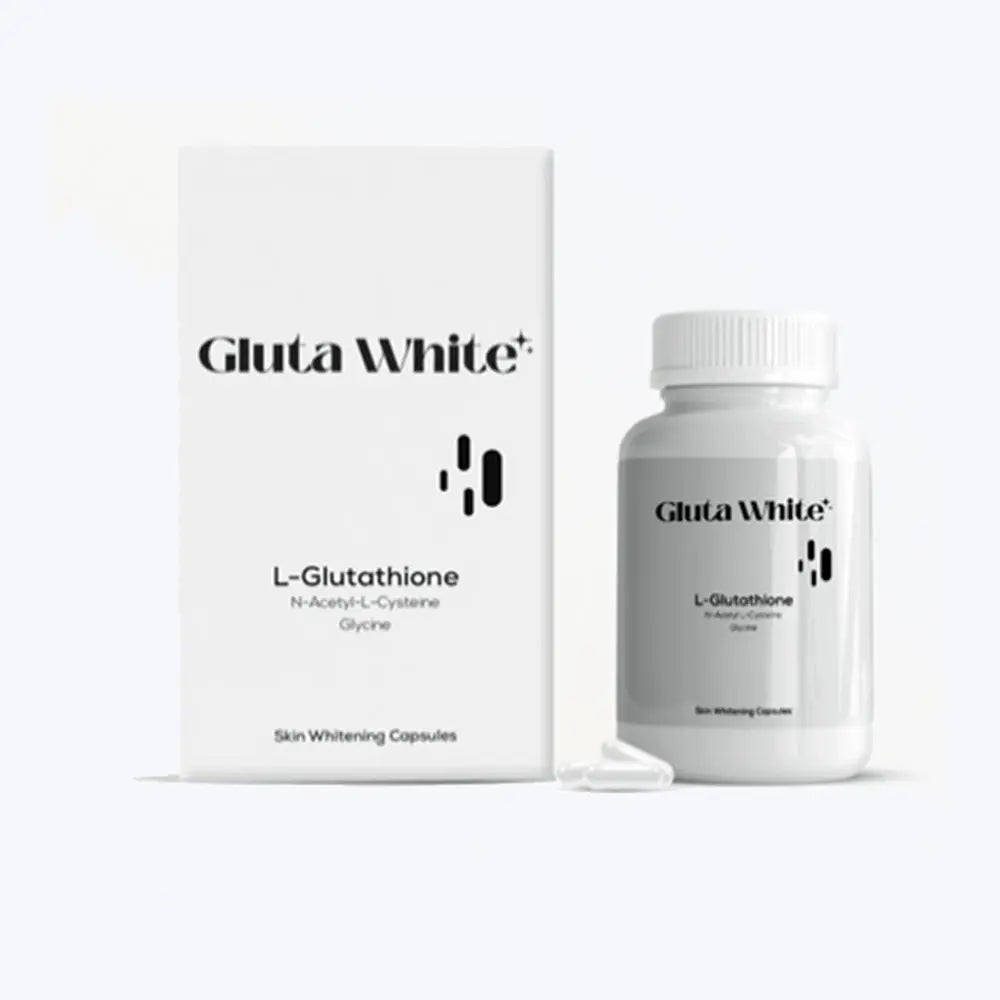 Gluta White: L-Glutathione Skin Whitening Capsules Gluta White Product Gluta White: L-Glutathione Skin Whitening Capsules Gluta White Product