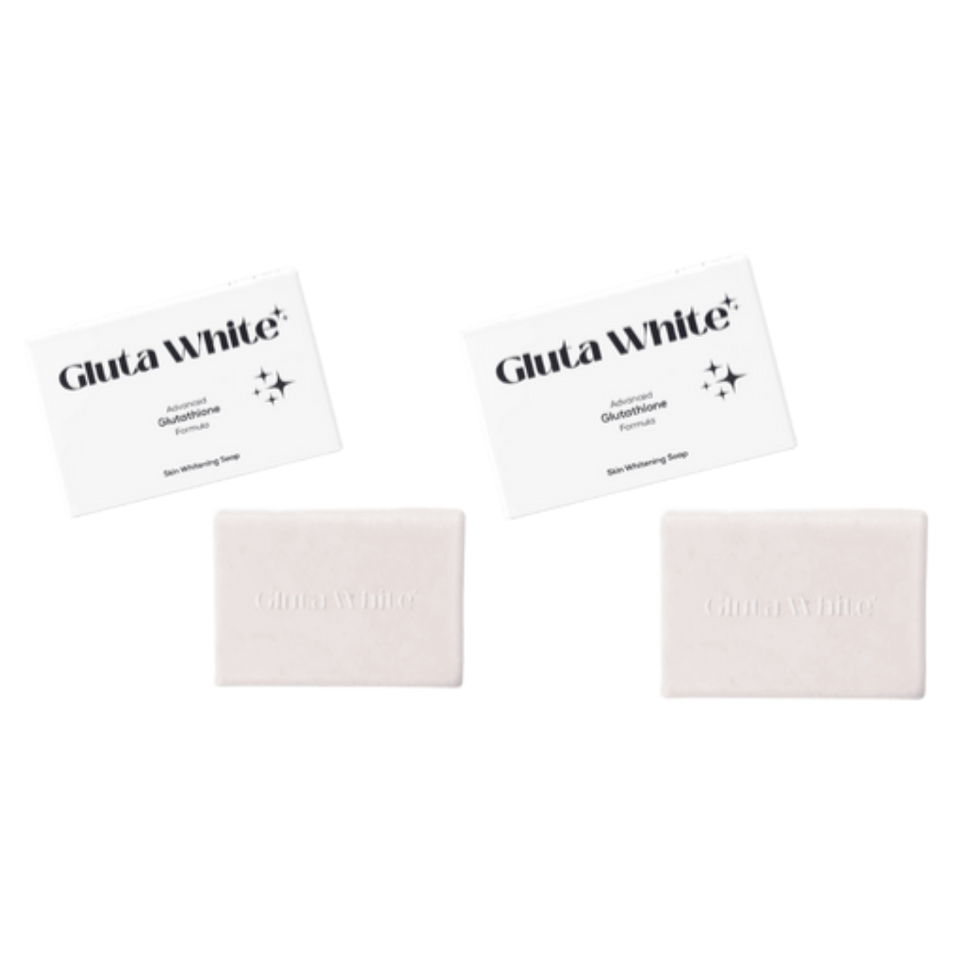 Gluta White Glutathione Soap 135g (Combo Pack of 2) Gluta White Product Gluta White Glutathione Soap 135g (Combo Pack of 2) Gluta White Product