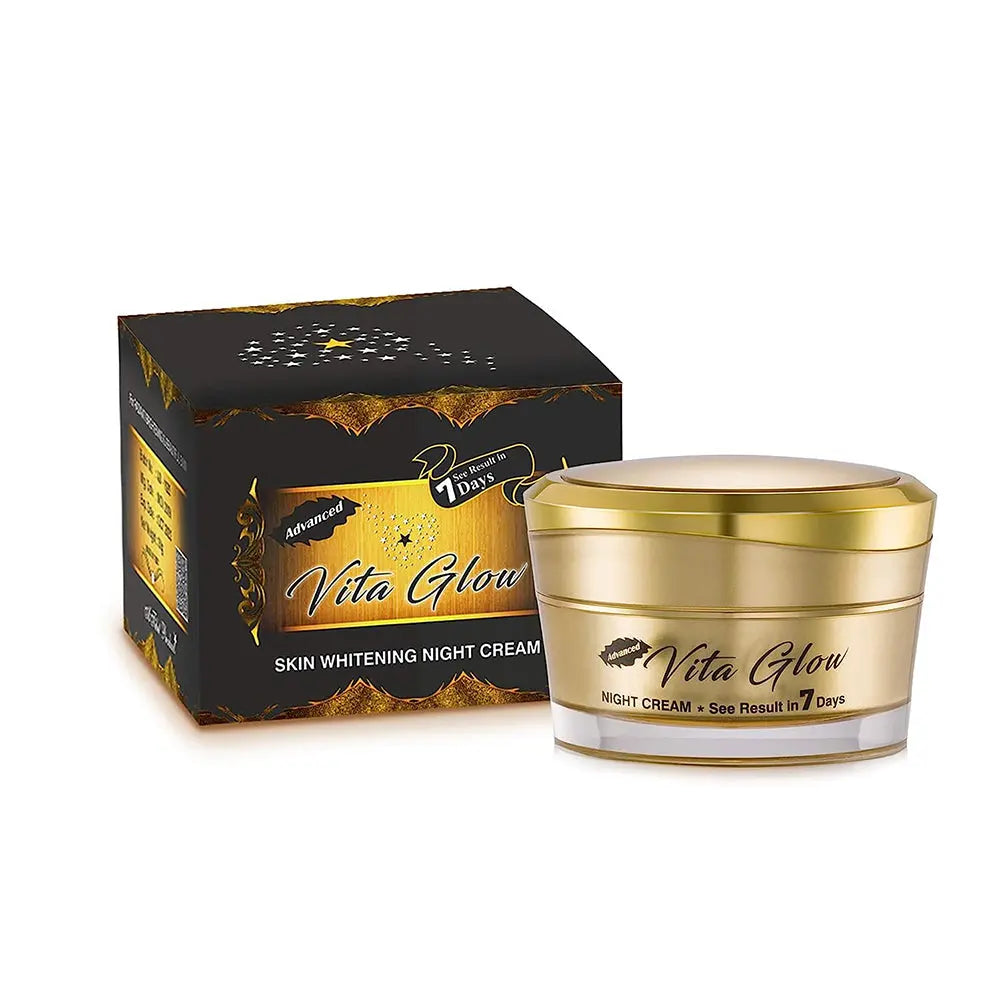 Advanced Vita Glow Glutathione Skin Whitening Night Cream Gluta White Product Advanced Vita Glow Glutathione Skin Whitening Night Cream Gluta White Product