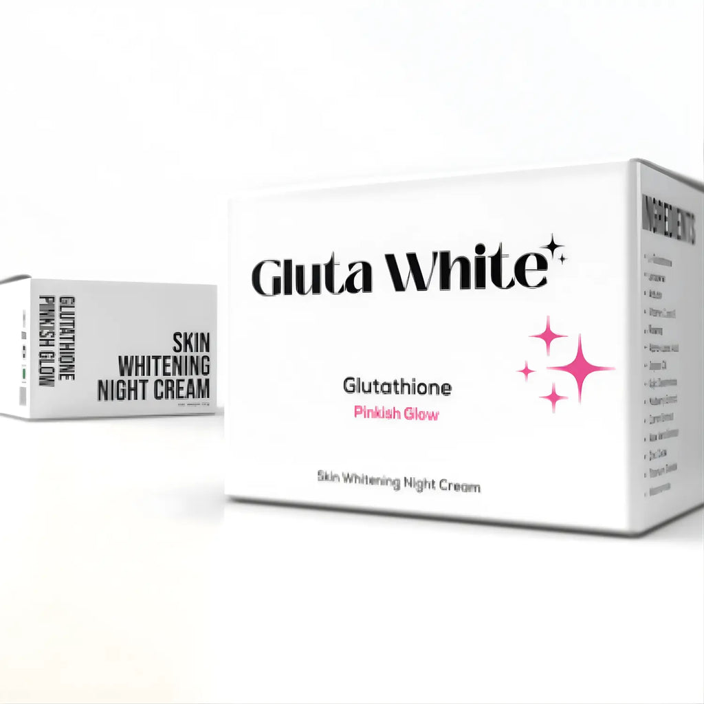 Gluta White Glutathione Pinkish Glow Night Cream (30g) Gluta White Product Gluta White Glutathione Pinkish Glow Night Cream (30g) Gluta White Product