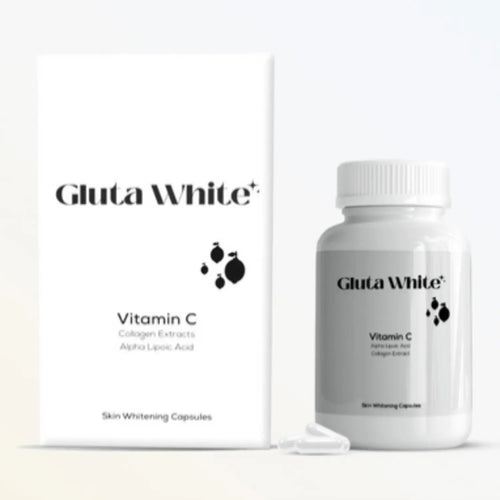 Gluta White Vitamin C with Collagen Skin Whitening Capsules  Gluta White  Product